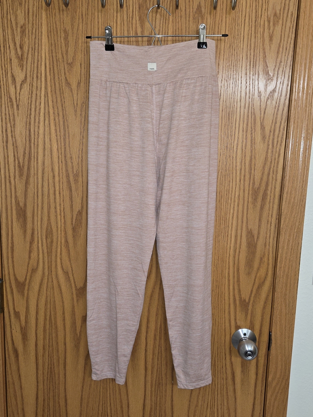 Vuori Lux Harem Pants Size Small. Heathered Blush Lounge Pants